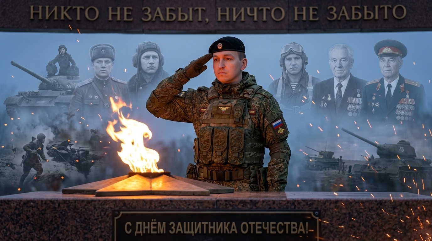 Солдат у Вечного огня: духи героев и преемственность